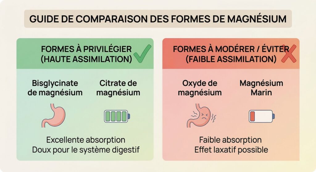 Tous les magnésiums ne se valent pas