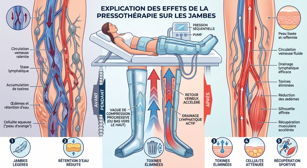 Effets de la pressothérapie