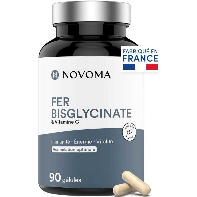 Fer Bisglycinate + Vitamine C Novoma
