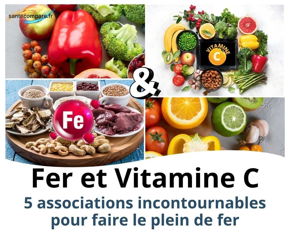 Fer et Vitamine C 5 associations incontournables pour faire le plein de fer