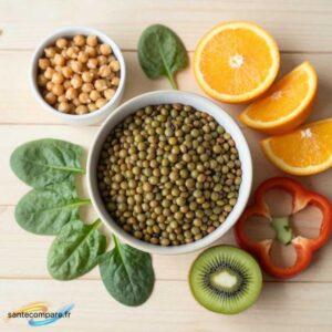 Le duo Fer + Vitamine C