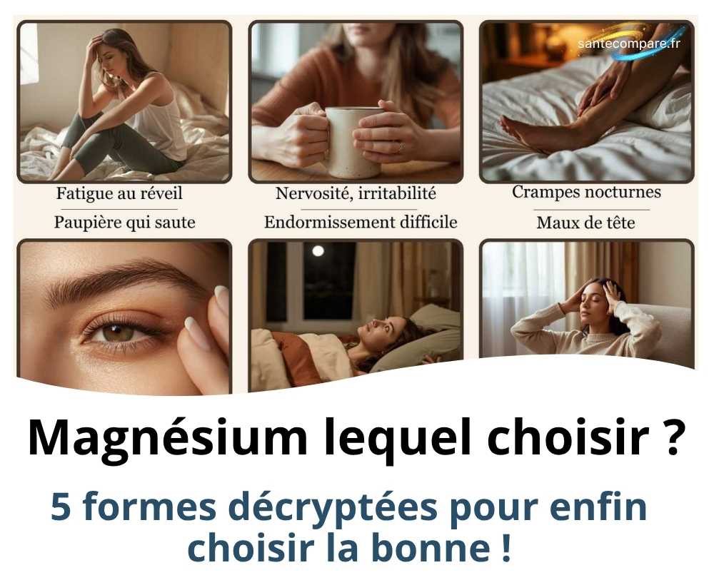 Magnésium lequel choisir 5 formes décryptées pour enfin choisir la bonne