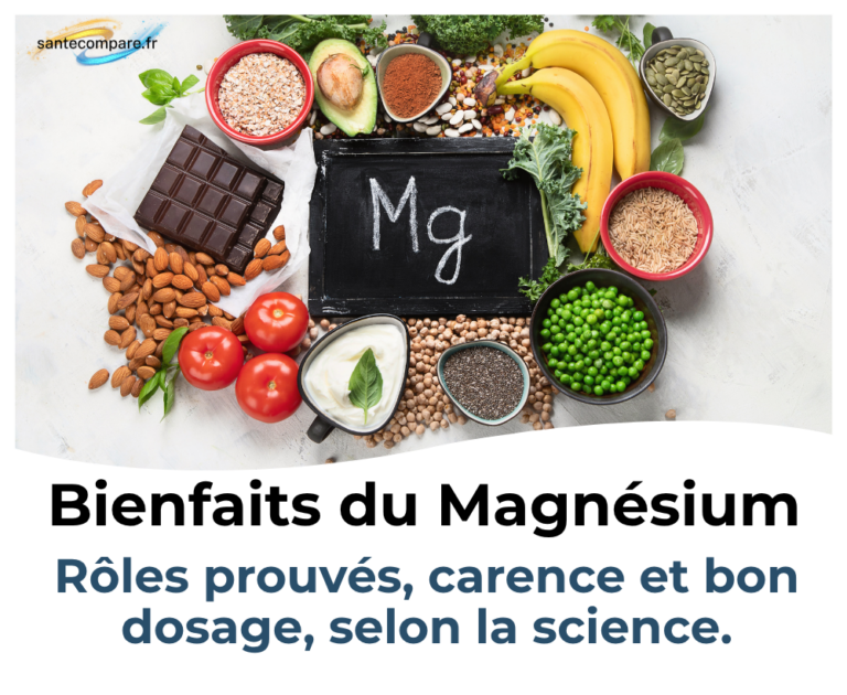 Bienfaits du magnésium rôles prouvés, carence et bon dosage selon la science