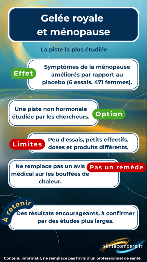 Gelée Royale et ménopause