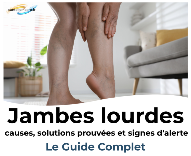 Jambes Lourdes Causes solutions prouvées et signes d'alerte Le Guide Complet