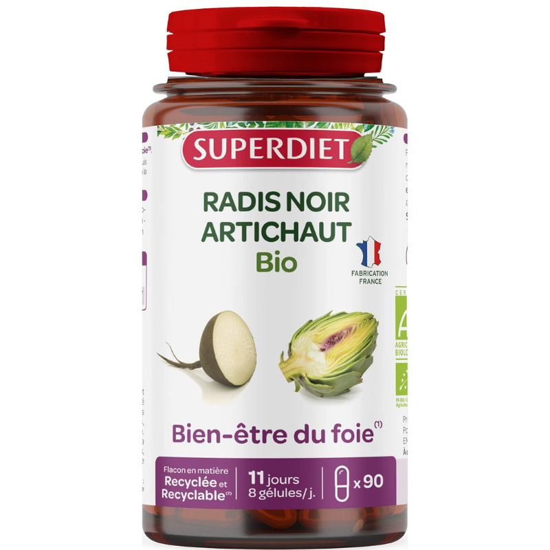 Radis noir, Artichaut Bio SUPERDIET