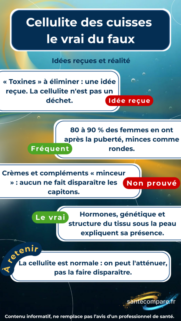 Cellulite des cuisses le vrai du faux