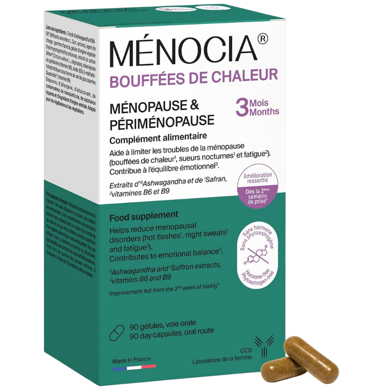 Complément Alimentaire Ménopause & Périménopause MÉNOCIA