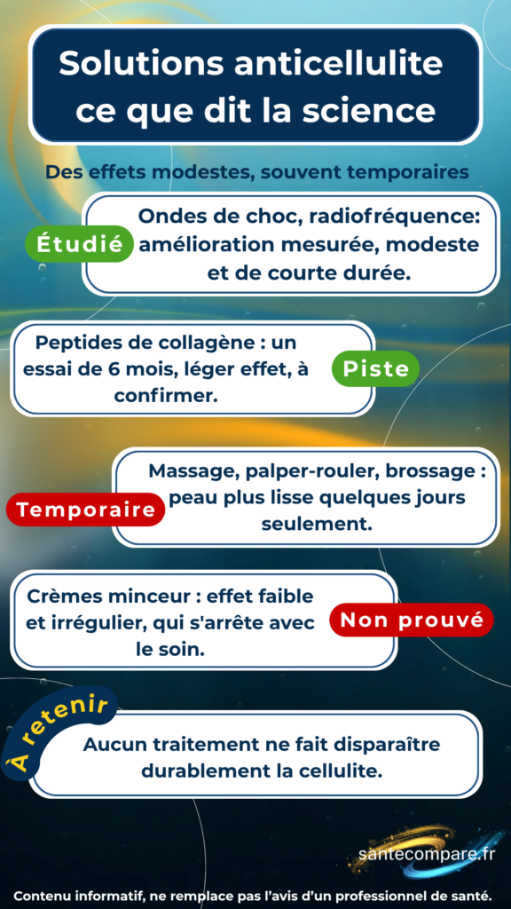 Solution anticellulite, ce que dit la science
